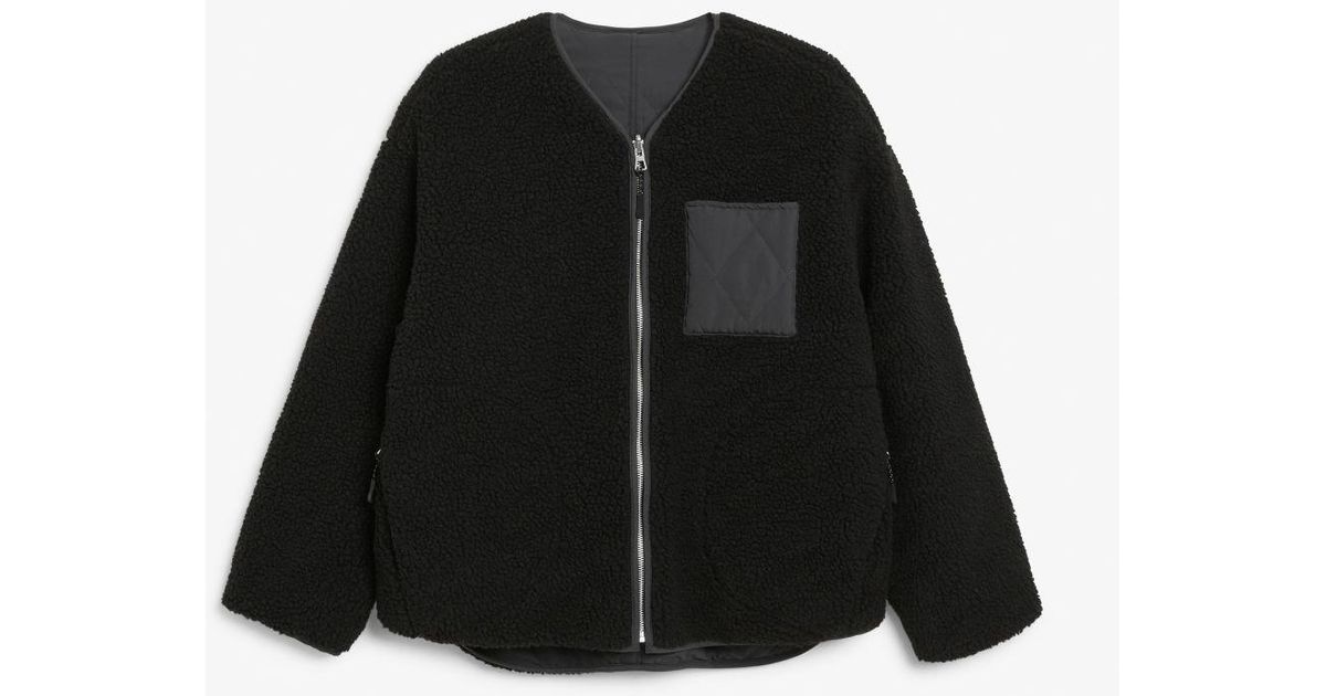 monki fleece jacket
