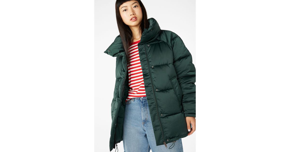 monki green jacket