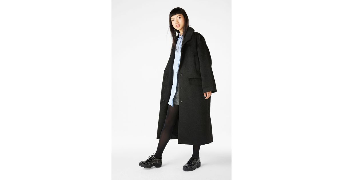 monki wool coat