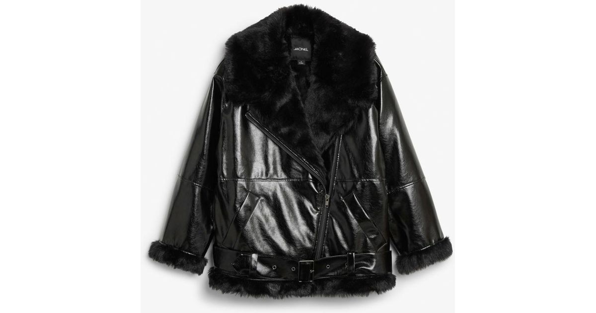monki patent jacket
