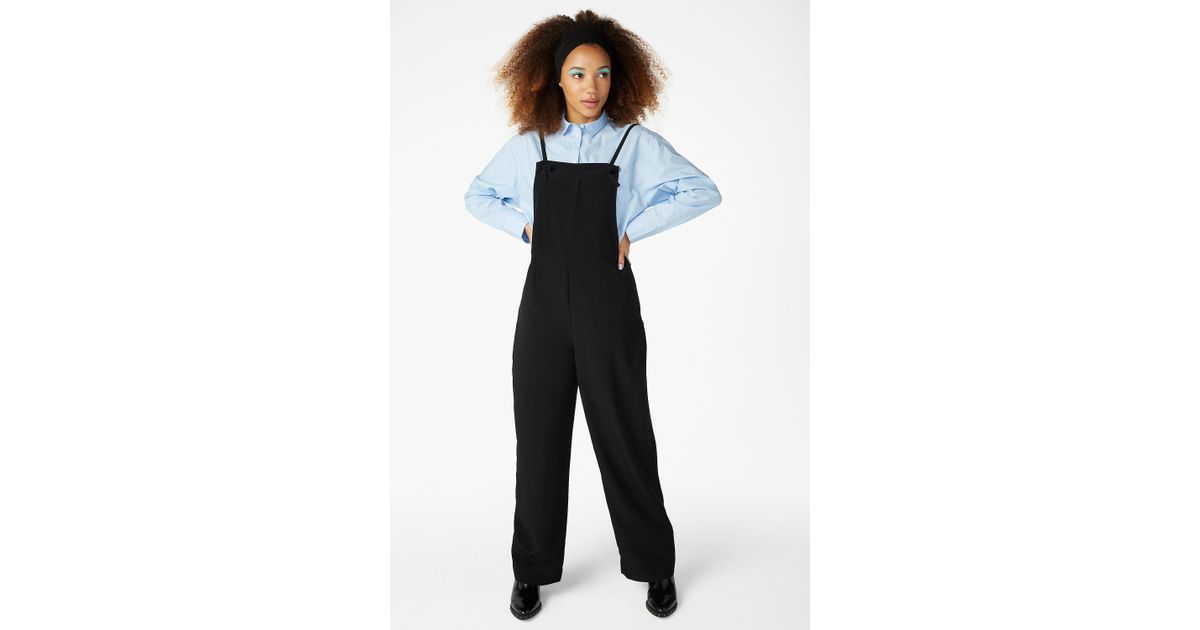 flowy dungarees