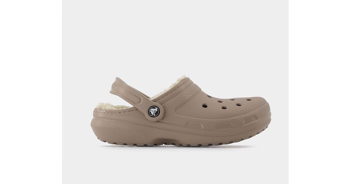 Crocs™ Classic Lined Clog in Beige (Natural) Lyst Canada