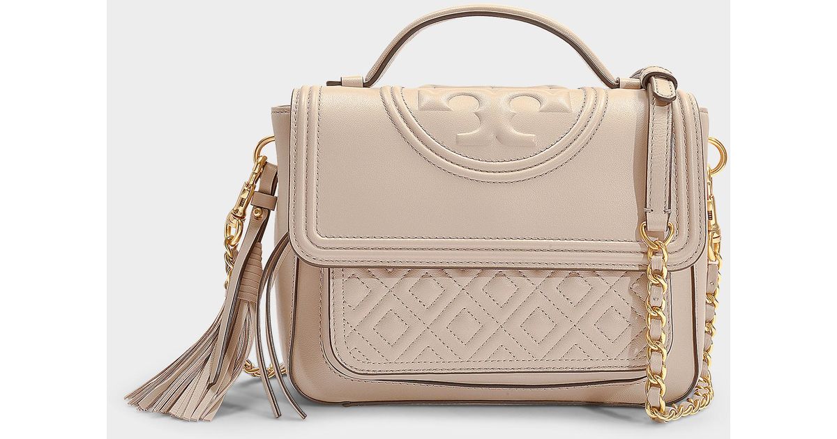 tory burch fleming satchel