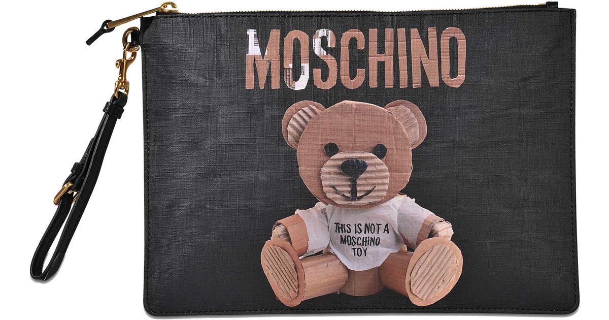 moschino bear purse