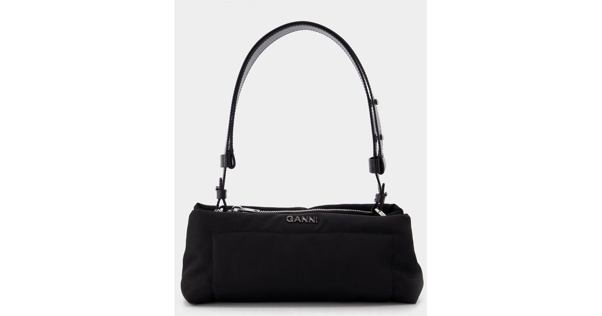 Ganni Baguette Bag in Black Lyst