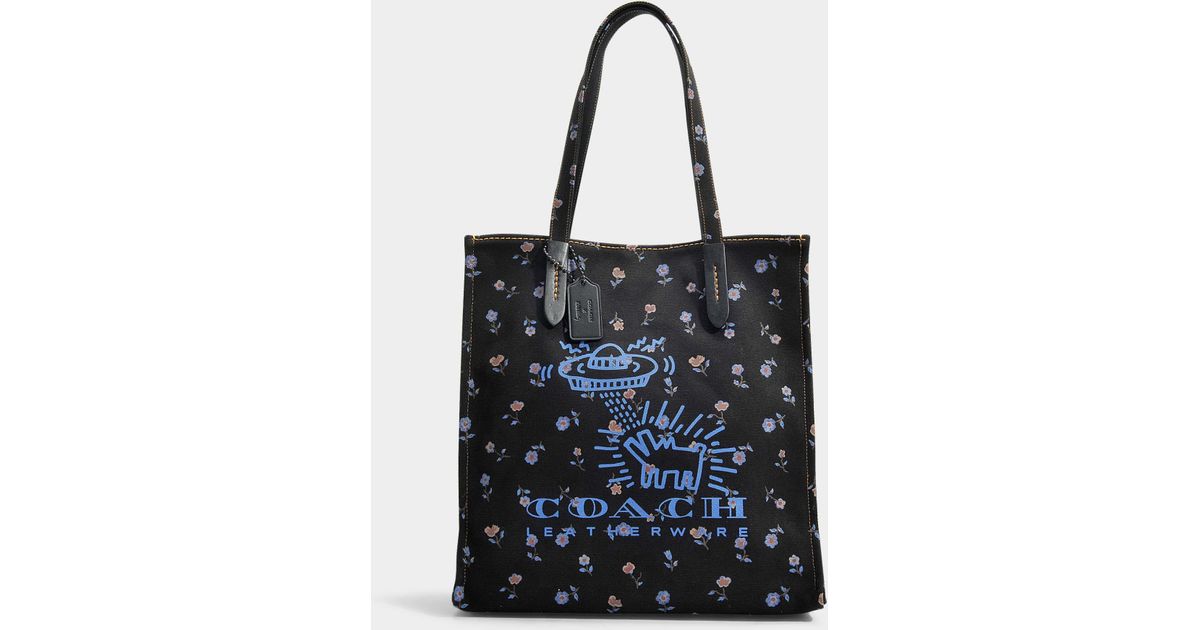 coach keith haring tote