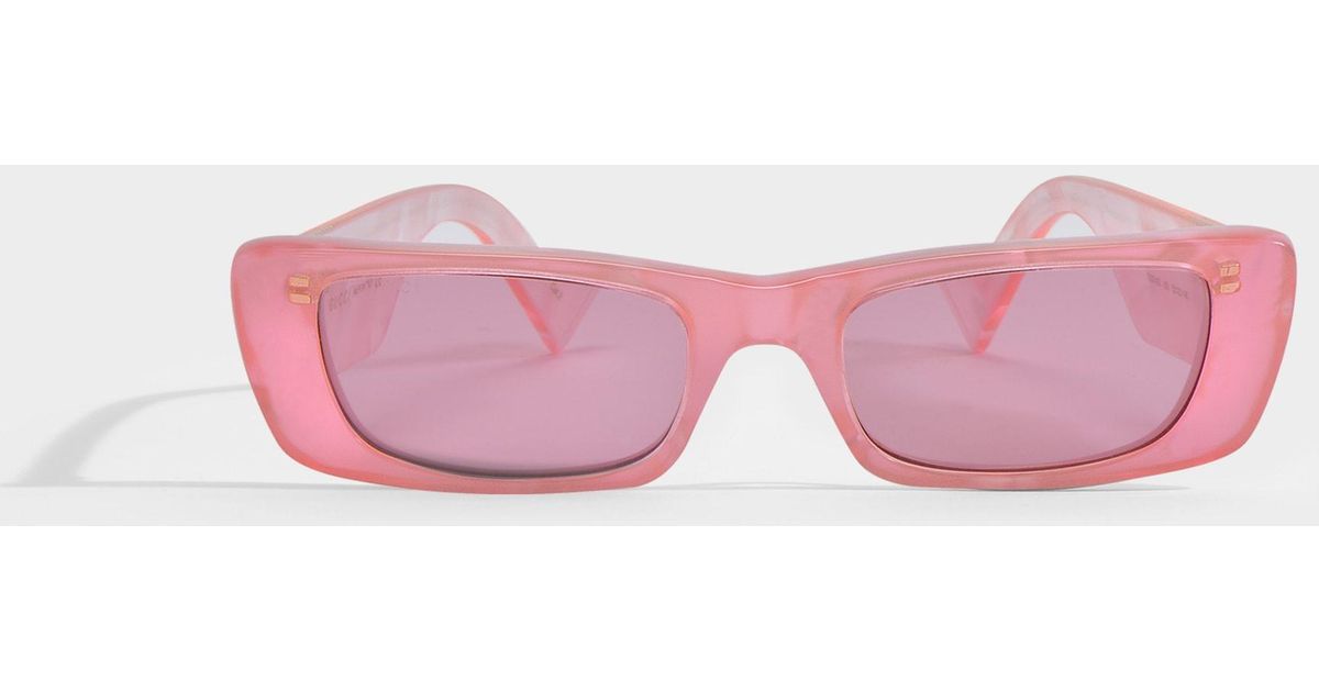 gucci pink acetate sunglasses
