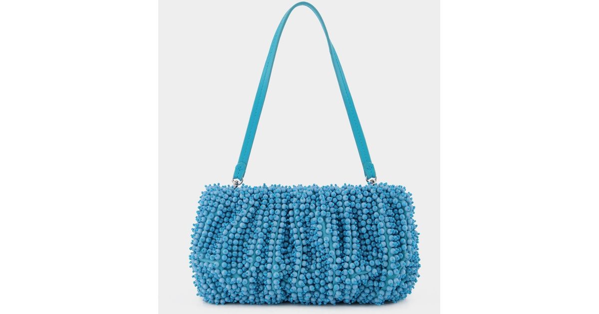 STAUD Beaded Bean Convertible Bag - - Beads - Blue | Lyst