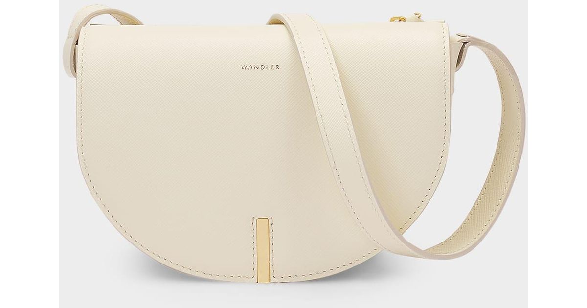 neutral cross body bag