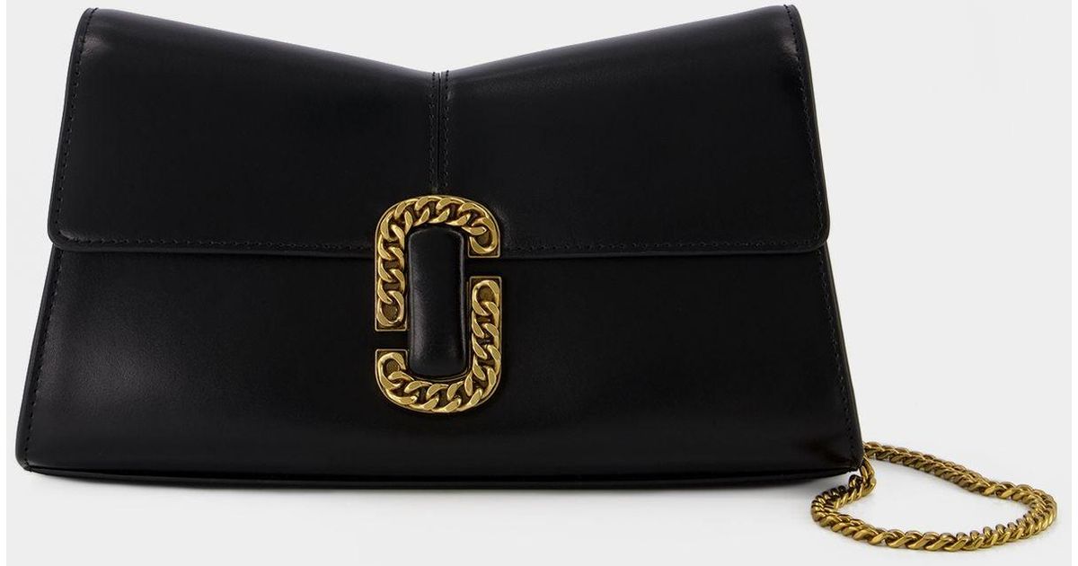 Marc Jacobs The Clutch - - Leather - Black | Lyst UK