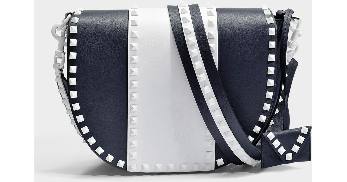 valentino rockstud saddle bag