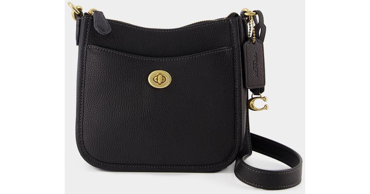 COACH Chaise 19 Crossbody Bag Leather Black Lyst