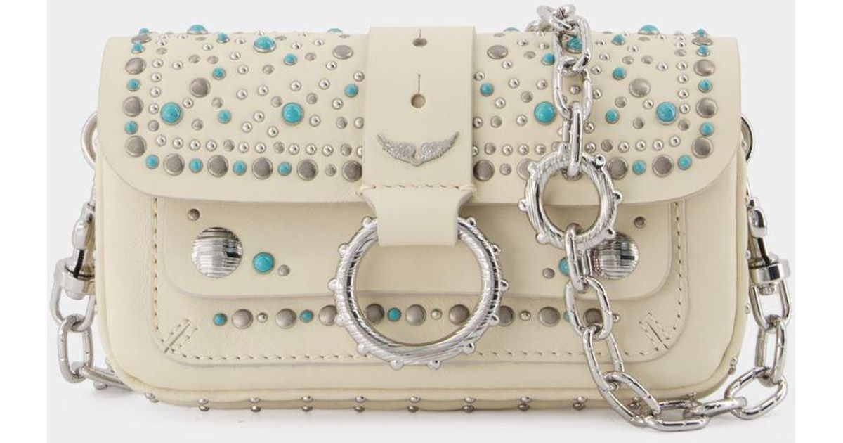 Zadig & Voltaire Kate Hobo Bag Flash Leather in Natural Lyst