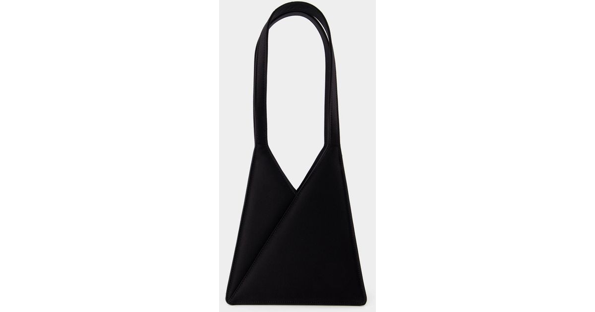 MM6 by Maison Martin Margiela Two Gussets Accordion Hobo Bag - - Black ...