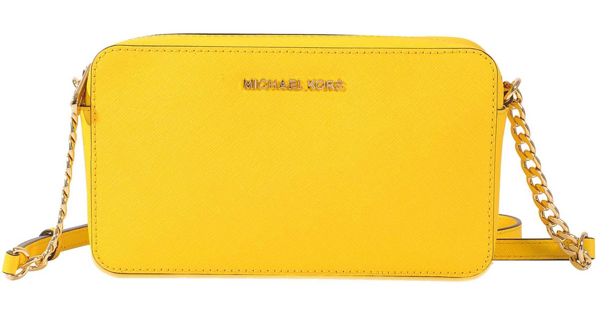 michael kors crossbody yellow