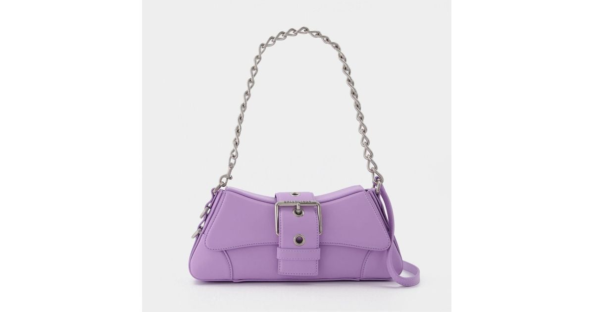 balenciaga purple bag