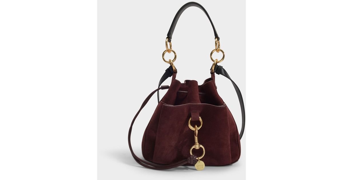 See By Chloe Burgundy Bag 2024 favors