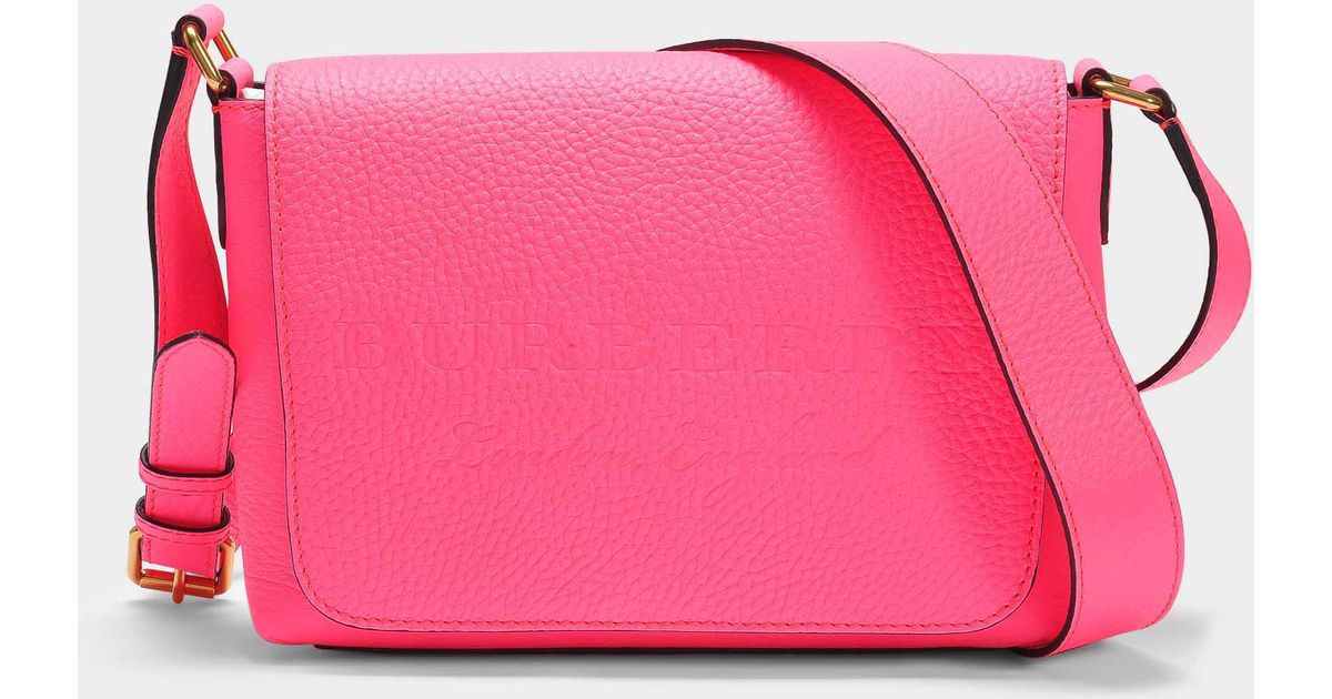 Burleigh Crossbody Bag In Neon Pink 