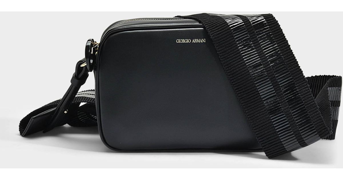 Giorgio Armani Camera Bag in Black | Lyst