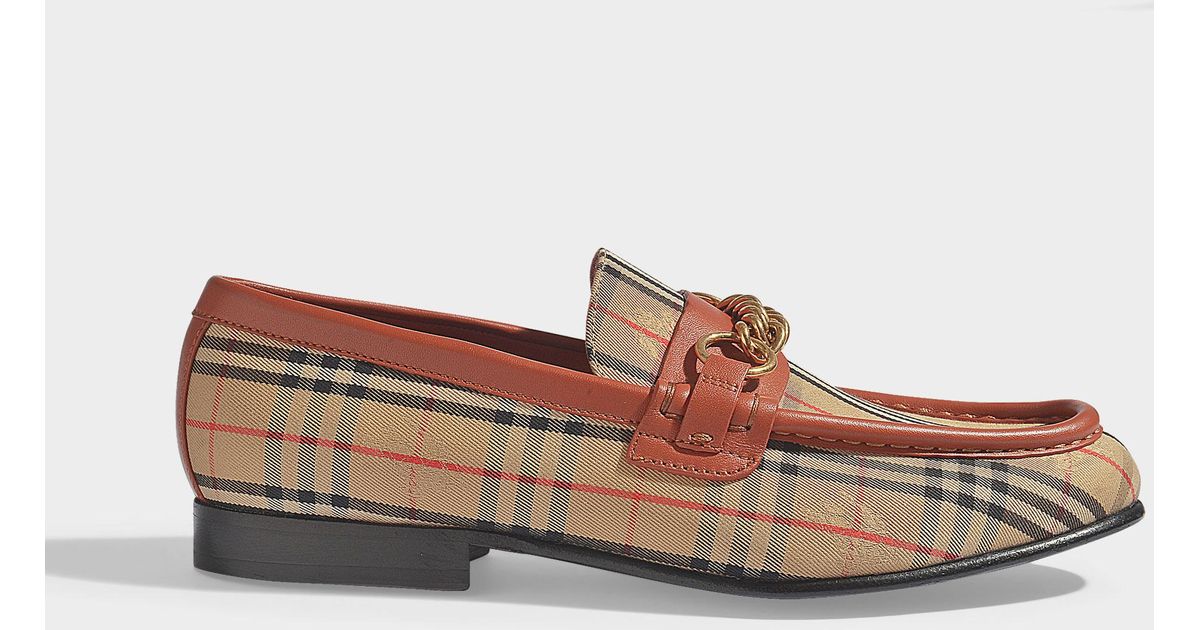 burberry moccasins