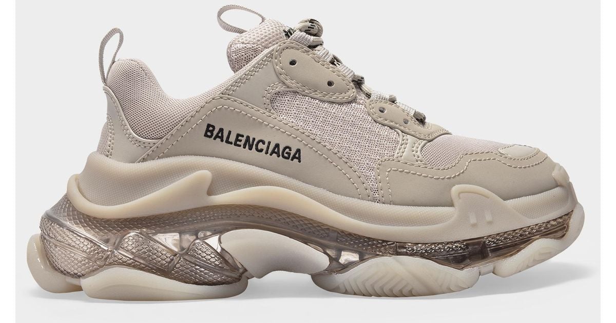 triple sole sneakers