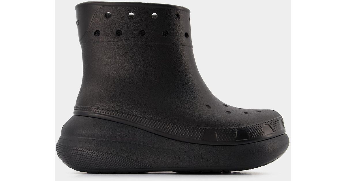 Crocs™ Classic Crush Boots - - Black - Synthetic | Lyst