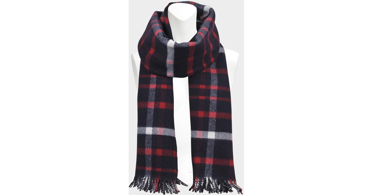 oversized burberry scarf