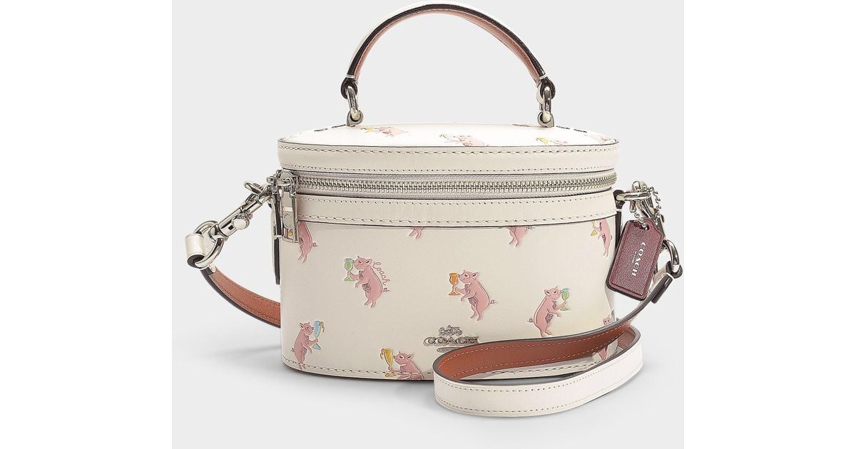 coach white crossbody bag