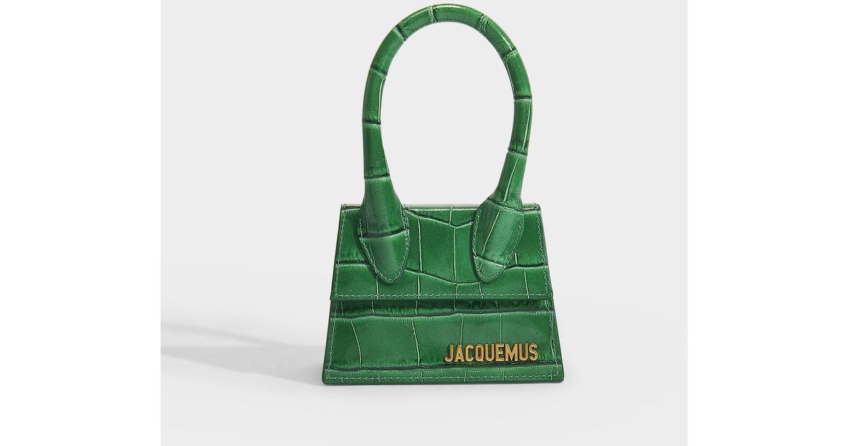sac jacquemus vert