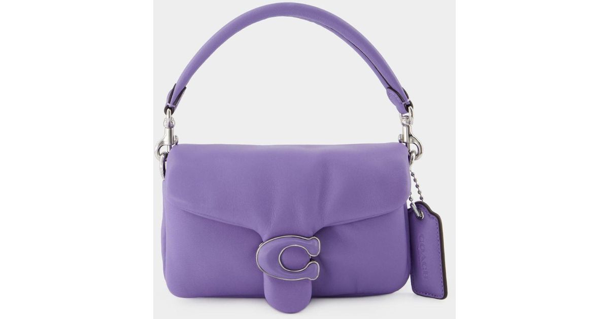 COACH Tabby Pillow 18 Bag - - Purple - Leather | Lyst