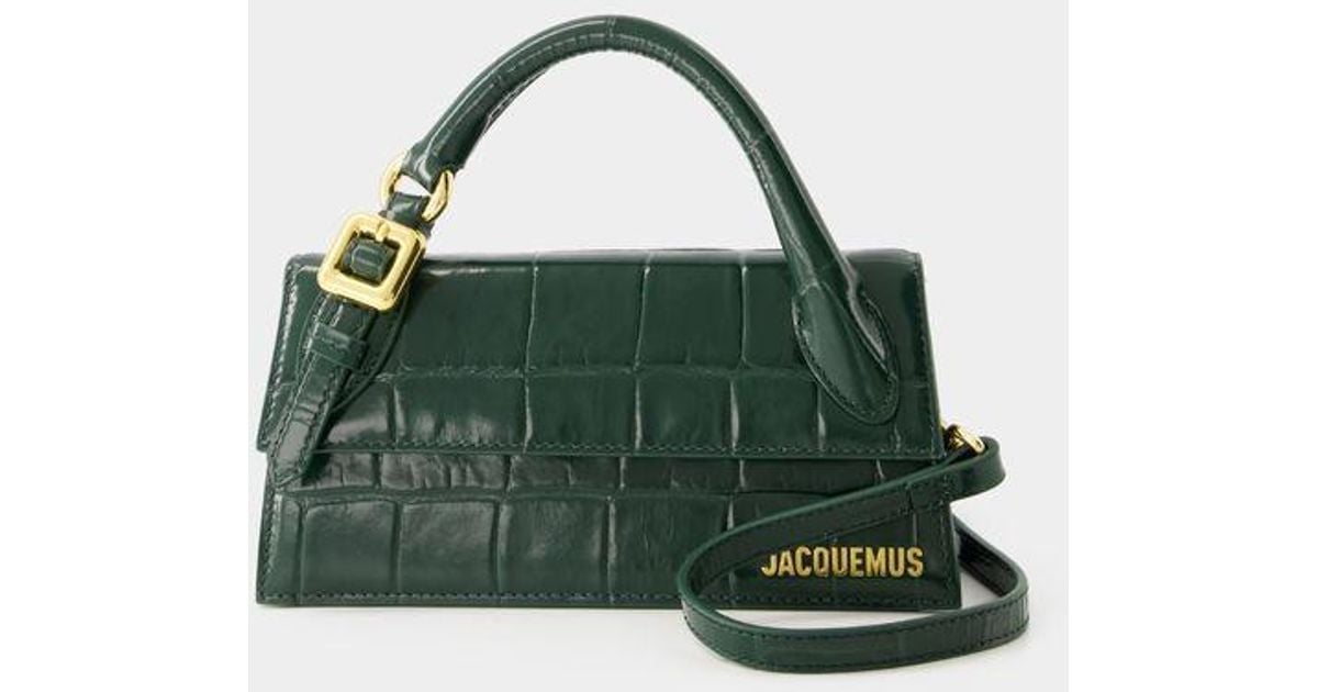 Jacquemus Le Chiquito Long Boucle Bag in Green | Lyst