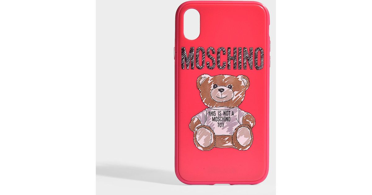 coque iphone xr moschino