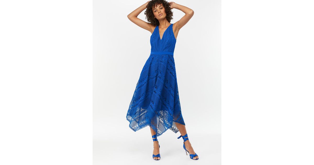 lipsy high low dress