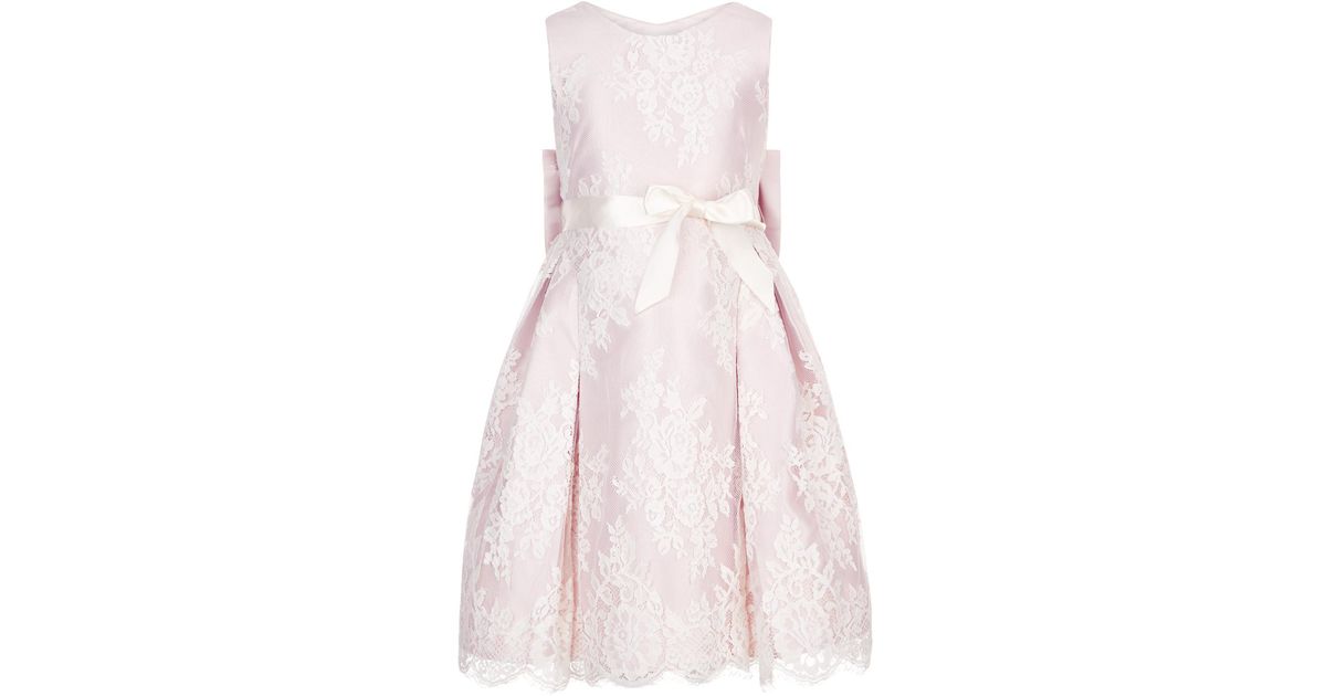 monsoon valeria lace dress red