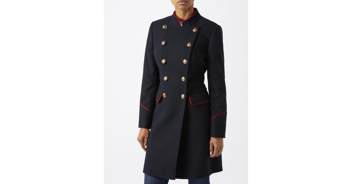monsoon navy coat