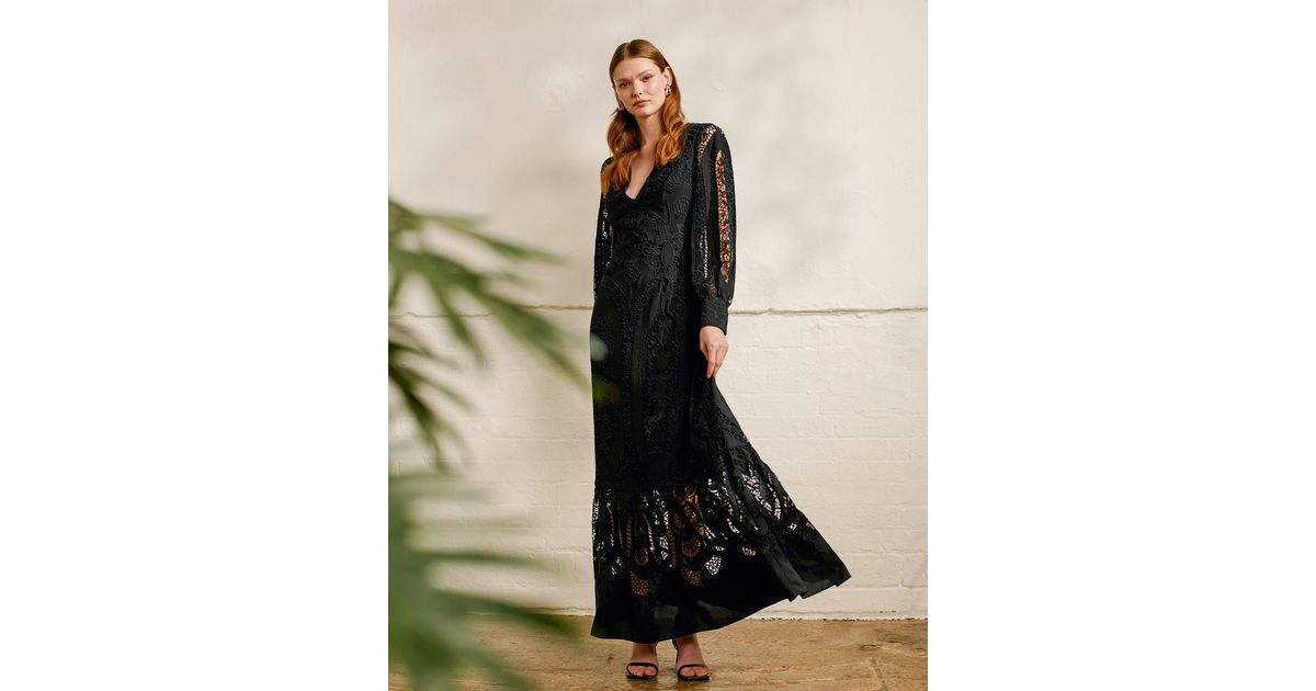 chinese dress ladies Vintage 90s Monsoon Velvet Floral Patterned Maxi Dress
