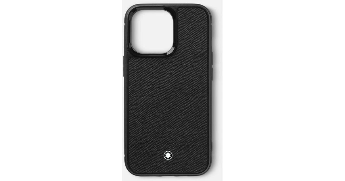 Montblanc Sartorial Hard Phone Case For Apple Iphone 14 Pro in Black | Lyst