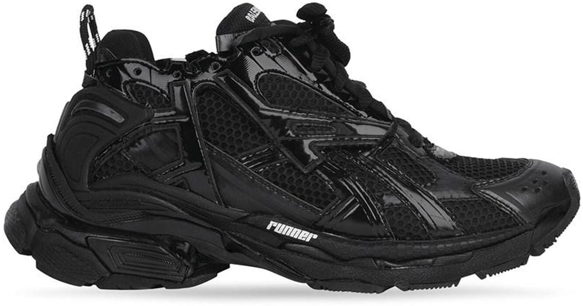 Balenciaga Synthetic Runner in Black - Save 21% | Lyst UK