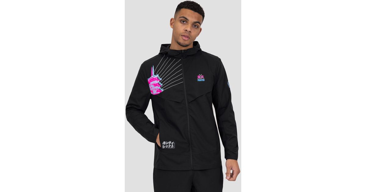 MONTIREX Mtx Run City Tokyo Jacket in Black for Men | Lyst UK