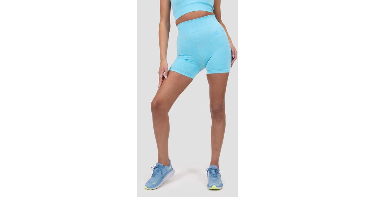 MONTIREX Power Seamless Booty Short in Blue | Lyst UK