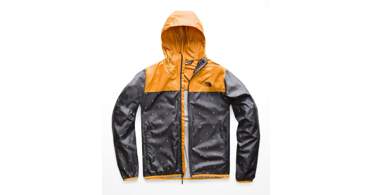 north face printed cyclone hoodie