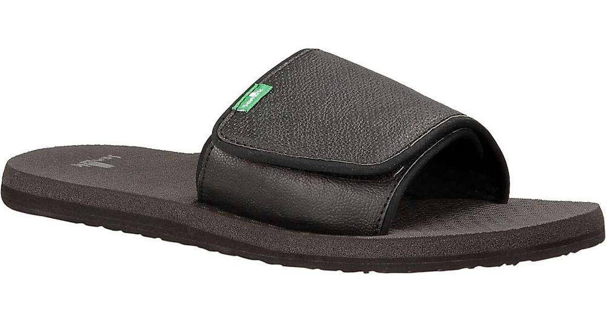 sanuk slides mens