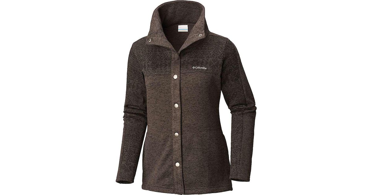 columbia sweater jacket