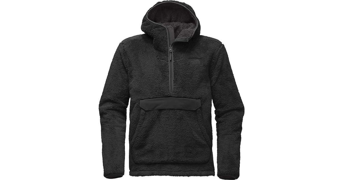 The North Face Fleece Campshire Pullover Hoodie In Black For Men Lyst
