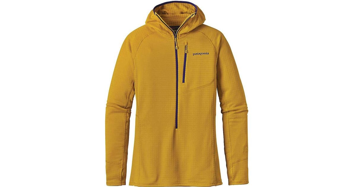patagonia r1 hoody yellow