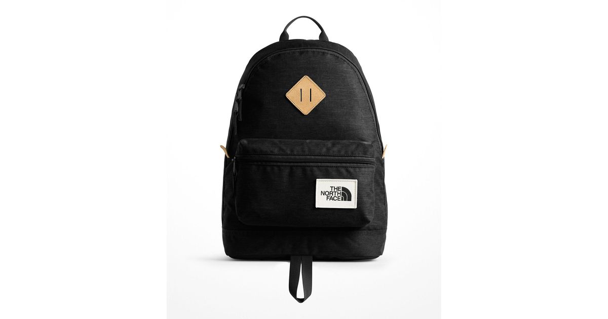 the north face berkeley backpack black