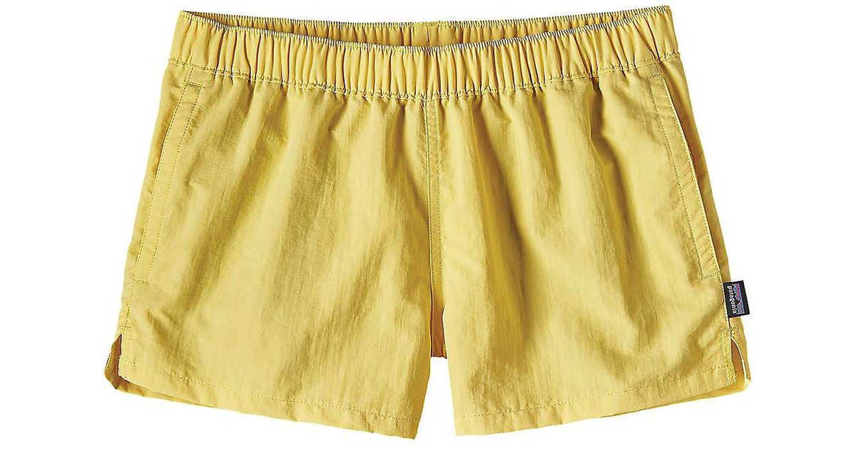 Patagonia barely baggies yellow Clearance