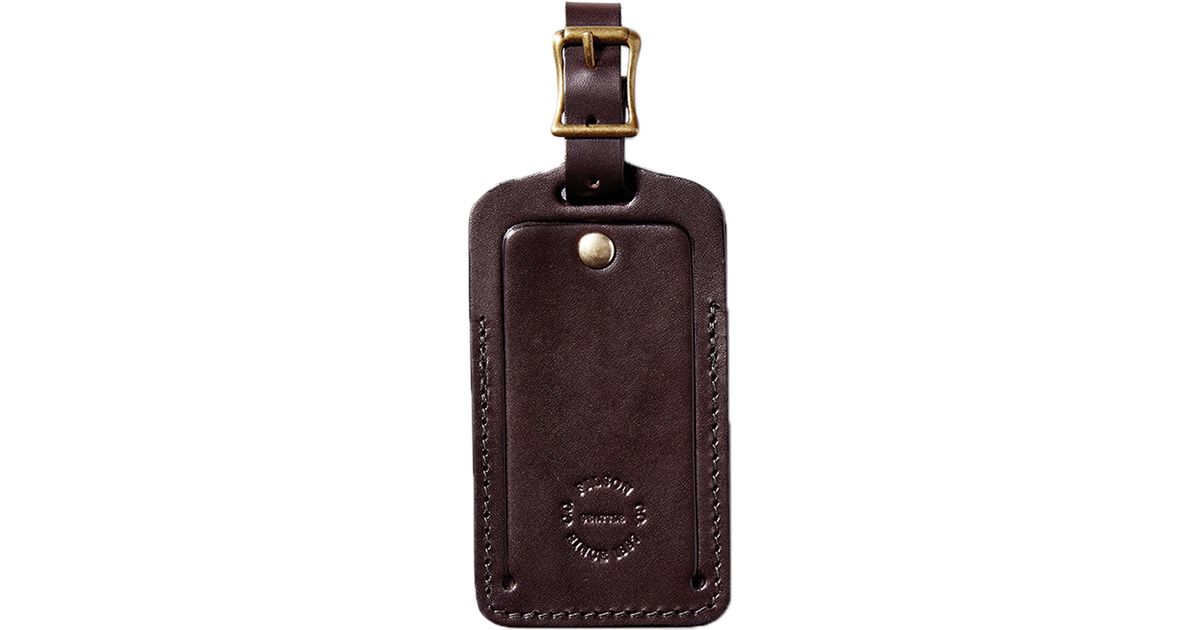 filson luggage tag