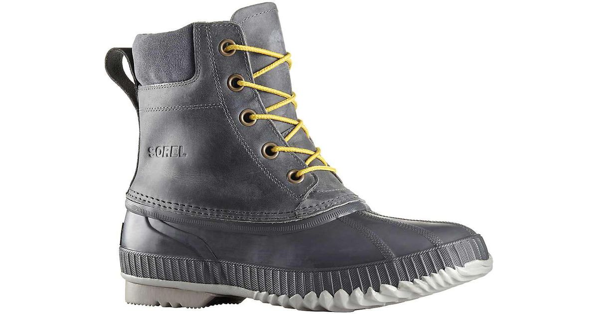 sorel cheyanne grain leather boots