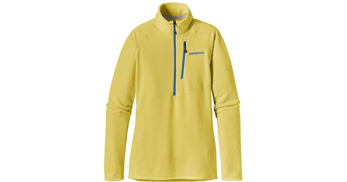 patagonia r1 hoody yellow